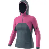 Dynafit Tour Wool Thermal Full Zip Sweatshirt Rose S Femme