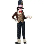 Atosa Crazy Hat Kids Costume Marron 3-4 Years Enfants