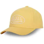 Von Dutch Strapback Baseball Cap Jaune