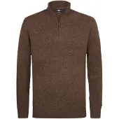 Petrol Industries Pull-over marron chiné