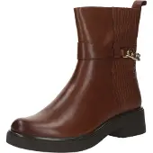 Caprice - Bottes pour femmes - Bottes à fermeture éclair - Marron - Style décontracté