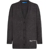 Karl lagerfeld JEANS Cardigan gris foncé