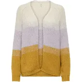 ONLY Cardigan 'ONLALYSSA' écru / safran / lilas