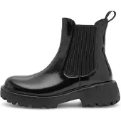 Woden Aya Patent Boots Noir EU 42 Femme
