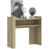 vidaXL Table console chêne sonoma 100x35x90 cm bois d'ingénierie
