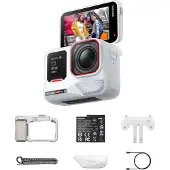 Insta360 Pack Ace Pro 2 (Blanc arctique) Xplorer (Argent clair de lune)