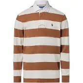 Ralph Lauren pour homme. 710717116055 Chemise de rugby iconique marron (XXL), Casuel, Coton, Manche longue