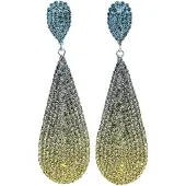 Avant Garde Boucles d'oreilles 'Quintaka' bleu