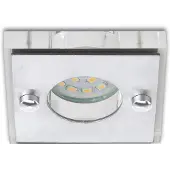Briloner Spot Encastré Led Nikas Carré Nickel Mat
