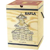 Kapla 6801 280 Plaquettes en bois + livre d'art