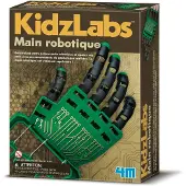 4M kit de construction d'une main robotique 4M Kidzlabs - Jouets éducatifs STEM 8
