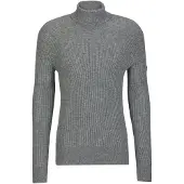 19V69 Italia Pull-over 'Tosco' gris chiné