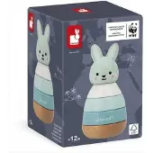 Janod Empilable Lapin en bois WWF