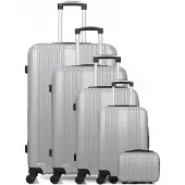 Hero - Set de 5 Valises LIPARI-U 75 cm 4 Roues