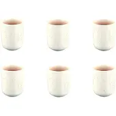 Bjorn Mug Oxygen 30cl - 6 Pièces - Rose Poudre