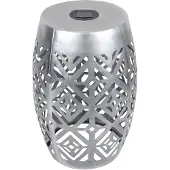Teamson Home Table Basse Jardin, , Gris