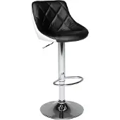 Happy Garden Tabouret de bar noir et blanc JASPER