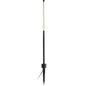 LOREFAR BAMBOU Lampe à piquet Noir 106 cm 75557 Faro Barcelona