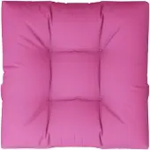 vidaXL Coussin de palette rose 70x70x12 cm tissu