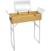 Five Coiffeuse avec miroir « Levia » en bambou - 5 five simply smart