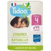 Autre Tidoo Couche Écolabellisée Taille 4 (7-18kg)