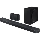 Samsung HW-Q990C - Q-Series - système de barre audio - pour home cinéma - canal 11.1.4 - sans fil - Bluetooth, Wi-Fi - Contrôlé par application - 656 Watt (Totale) - noir titane