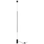 Ideal Lux Filo Plafonnier Led Intégré Noir, 3000k, Non Dimmable