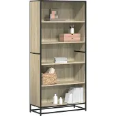 vidaXL Bibliothèque chêne sonoma 80,5x35x170,5 cm bois d'ingénierie