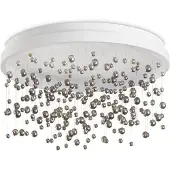 Ideal Lux Plafonnier contemporain Armony Metal White Led Integrated 61W 3000K Ip20