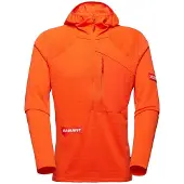 Mammut Eiger Nordwand Advanced Fl Hoodie Orange S Homme