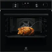 Electrolux Four Encastrable Pyrolyse 600 SenseCook avec SteamCrisp Y6POC67WH Pure black