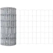 vidaXL Clôture européenne 0,8 x 25 m fer revêtu de PVC