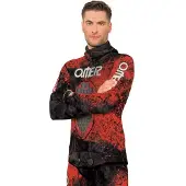 OMER Red Stone 5 Mm Spearfishing Jacket Rouge S Homme
