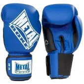 Metal Boxe Gants De Boxe Super Entrainement/Compet - 12 Oz - Bleu
