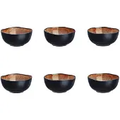 Bjorn Bol IRIS Ø12cm - 6 pièces - Marron sauvage