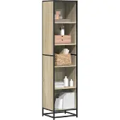 vidaXL Bibliothèque chêne sonoma 40x35x170,5 cm bois d'ingénierie