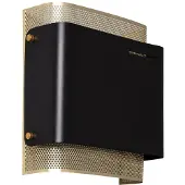 LEDKIA Applique Murale Led Métal 6w Duchamp Noir 190 Mm
