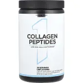 Rule One Peptides de Collagène + Vitamine C et Acide Hyaluronique, Non Aromatisé