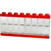 LEGO - Vitrine pour 16 figurines Rouge et transparent - 40660001