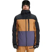 Quiksilver Sycamore Block 10k Jacket Marron M Homme