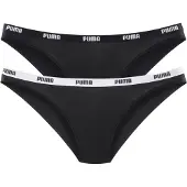 Puma Sous-vêtements pour femme Puma Bikini Sip 2 PACK 603031001-200