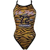 Turbo Tiger College Swimsuit Marron 4XL Femme