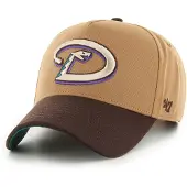 47 Mlb Arizona Diamondbacks Sure Shot Tt Cotton Mvp Dt Cap Beige