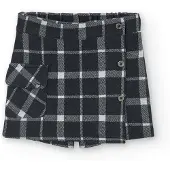 Boboli Knit Check Skirt Multicolore 4 Years Fille