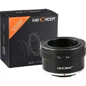 K&F Concept Adaptateur d'objectif K&F T2 - Fujifilm X