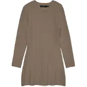 Vero Moda Robes en maille 'VMJosanna' moka