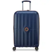 Delsey Carrousel 2 Expandable 67 Cm 69l Trolley Bag Bleu