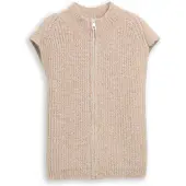 Tom Tailor DENIM Cardigan beige chiné