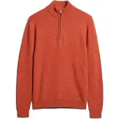 Superdry Pull-over 'Essential' orange / noir
