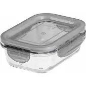 Gastromax 7703 Boîte fraîcheur en verre , 0,25 litre, grise